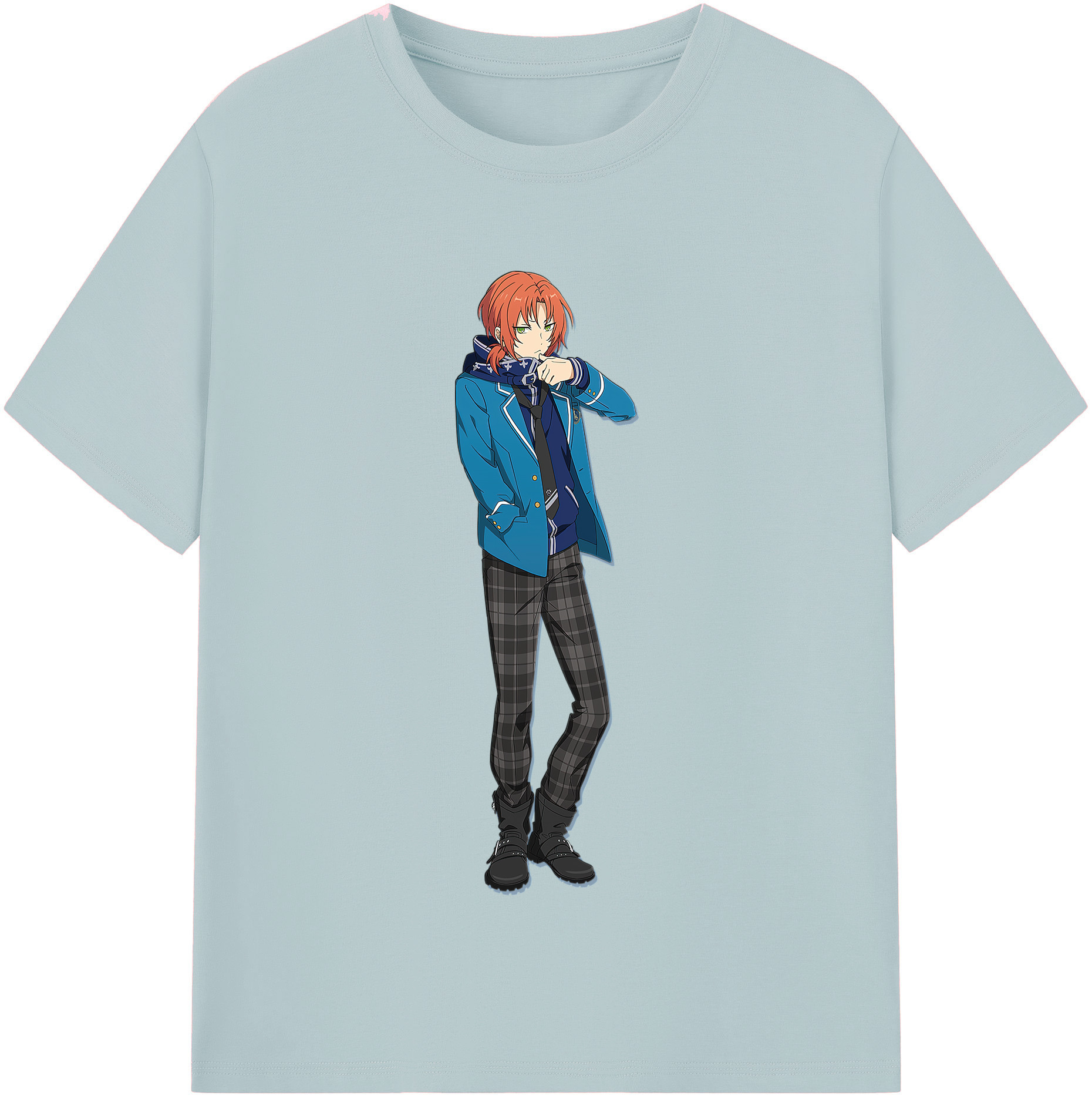 （画像用） あんさんぶるスターズ! Ensemble Stars 綿100％半袖Tシャツ（フロントプリント）